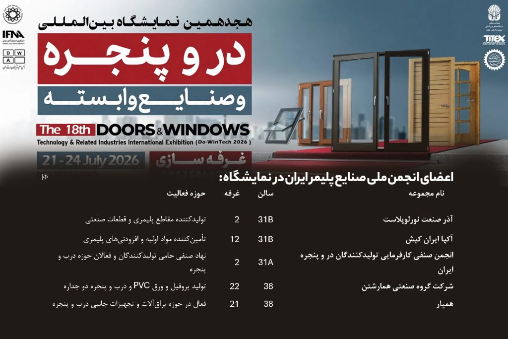 نمایشگاه درب و پنجره 1405 